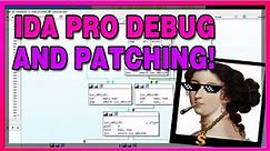 IDA Pro Debugging and Patching | CrackingLessons CrackMe#1