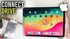 How To Connect USB Flash Drive To iPad - Full Guide