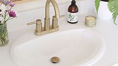 Paint Bathroom Vanity Countertop & Sink: So Easy!