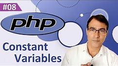 PHP Constant variables in hindi | PHP tutorial lesson - 8 | Constant in PHP