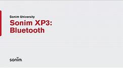 Sonim XP3 - Bluetooth