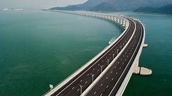 China unveils world's longest bridge linking Hong Kong with mainland