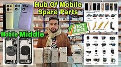 Mobile Spare Parts Wholesale Market in Delhi || Mobile Accessories Wholesale Market in Delhi