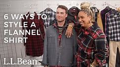 6 Ways to Style a Flannel Shirt