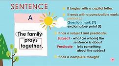 Sentence and Phrase