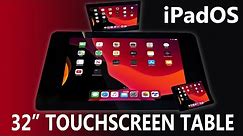 iPad OS 32" EXTERNAL TOUCHSCREEN SUPPORT iOS13