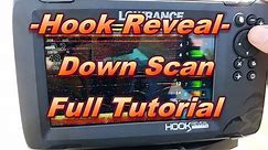 How To - Hook Reveal Downscan Tutorial