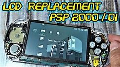 How to replace LCD screen for Sony PSP Slim 2000 / 2001