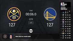 Denver Nuggets @ Golden State Warriors | NBA Regular Season on TNT Live Scoreboard