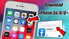 how to download facebook in iphone 6 | how to download facebook in iphone 6 plus | fb requires 13.4