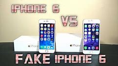 iPhone 6 VS Fake iPhone 6 - Don't buy fake products!