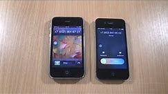 Iphone 4S VS Iphone 3Gs incoming Call