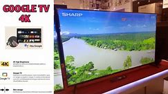REVIEW GOOGLE TV TERBARU SHARP 4K 4T-C55FJ1X #review #sharp #ledtv #googletv
