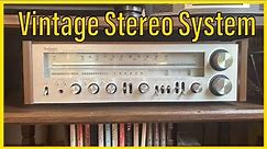 Vintage Stereo System From The 1970s