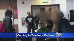 Maywood Faculty, Students Defend Teacher Recorded In Classroom Brawl