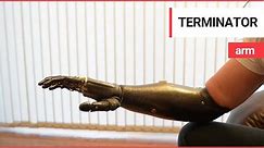 'Terminator' arm is world's most advanced prosthetic limb | SWNS TV