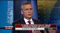 NATO's secretary general on the US role in the strategic alliance