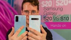 Samsung Galaxy S20 vs S10 comparison