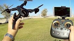 Visuo XS812 (XS-812W) GPS FPV Camera Drone Flight Test Review