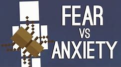 FEAR VS ANXIETY
