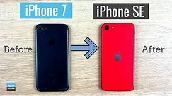 Turn iPhone 7 into iPhone SE (2020) | Custom iPhone 7 | Convert broken iPhone 7 to iPhone SE (2020)