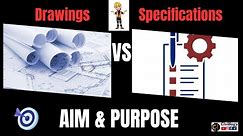 difference between Drawings & Specifications|drawing vs specifications|Construction drawings & specs