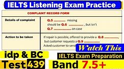 IELTS Listening Practice Test 2024 with Answers [Real Exam - 439 ]