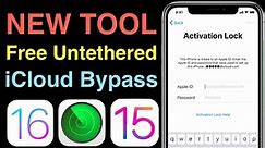 NEW TOOL: Free Untethered iCloud Bypass For iOS 15 / 16