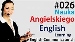 #26 Kurs języka angielskiego Słownictwo English Chrzanów Kraśnik Piaseczno Świętokrzyskie TOEFL
