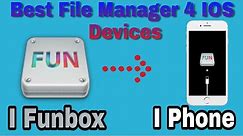 iFunbox Best File Menager for IOS Devics on Windows/Mac