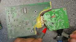 Switching power supply repair -Frankenstein method