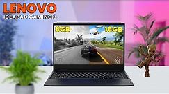 8GB VS 16GB RAM Gaming Test | Lenovo Ideapad Gaming 3
