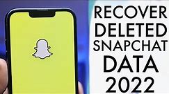 How To Recover Deleted Snapchat Photos / Videos / Messages! (2022)