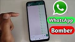 How To Use WhatsApp Bomber.