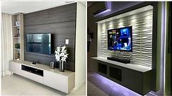 Modern 80+ Tv unit design for Living room and hall in 2022-23 | TV Wall Panel || Modern Interior