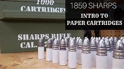 1859 Sharps Paper Cartridge 101