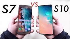 Samsung Galaxy S10 Vs Galaxy S7! (Quick Comparison) (Impressions)
