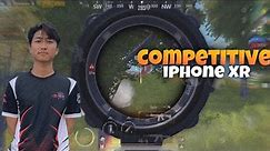 iphone 10r in competitive lobby 🔥 | Sanhok |