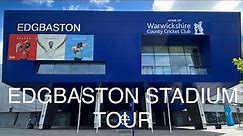 Warwickshire County Cricket Club Guided Tour | Edgbaston Cricket Ground Stadium | Birmingham UK 2020