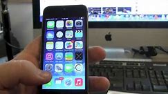 iPhone 5S Unboxing (16GB AT&T Gray Model)