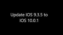 Ipad Mini 2 Update IOS 9 3 5 to 10 0 1 Fix (Ipad,Iphone,Ipod)