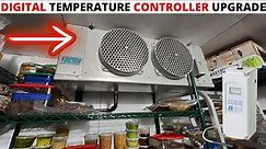HVACR Service Call: Walk In Refrigerator Digital Thermostat Upgrade (RANCO ETC 111000-000 Install)