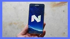 Official Galaxy Note 5 Nougat 7.0 Update Review!