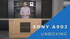 Unboxing And First Look At The Sony A90J OLED - 2021