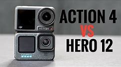 DJI Action 4 vs GoPro Hero 12, One is not worth it