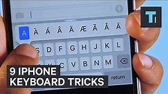 9 iPhone keyboard tricks