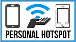 How To Setup A Personal HotSpot With Your iOS Device - iPhone and iPad