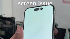 iPhone 14 pro white screen issue after update .. #iphone14pro #14promax #iexpert #appleupdates