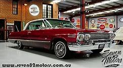 1963 Chevy Impala Sports Coupe Lowrider for sale @seven82motors Classics, Lowriders and Muscle Cars