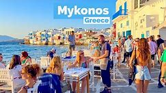 Mykonos, Greece 🌴 | The Island Of The Winds | 4K 60fps HDR Walking Tour